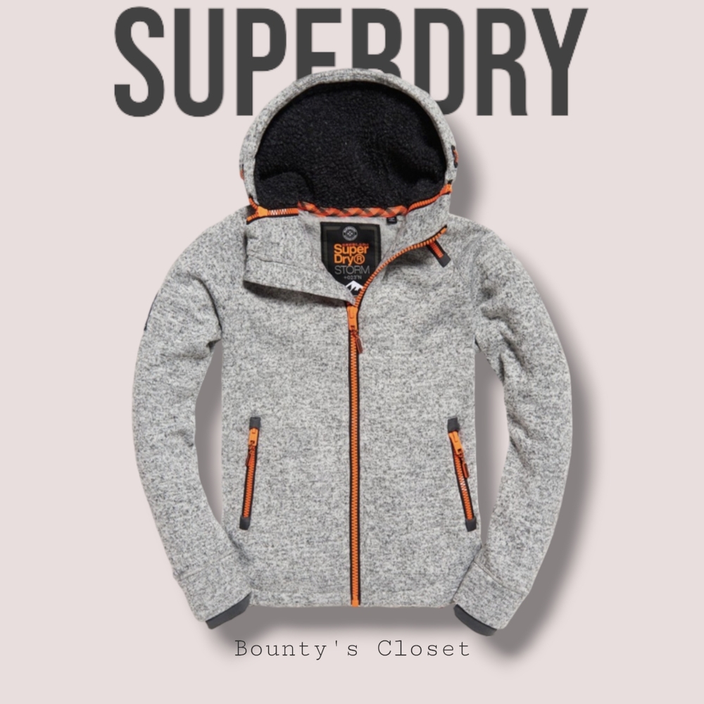 Superdry Storm Double Zip Hoodie